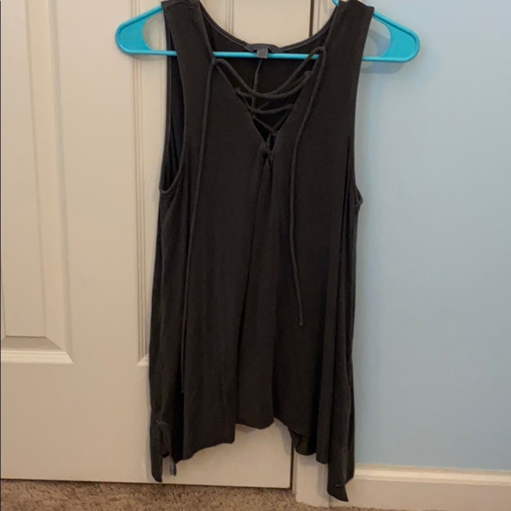 Soft crisscross tank top